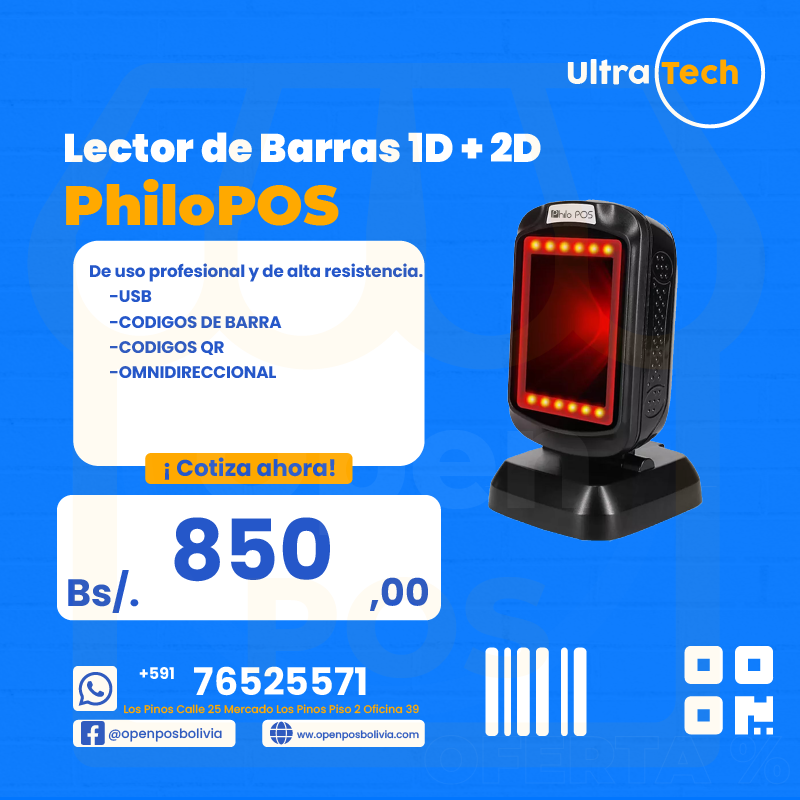 Lector de Barras 1D / 2D