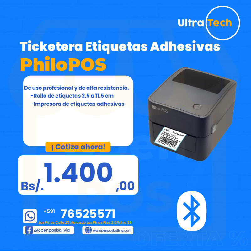 Impresora Termica de Etiquetas 80mm