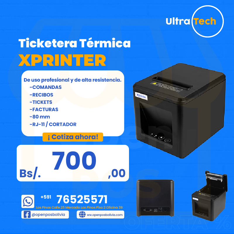 Impresora Termica 80mm USB