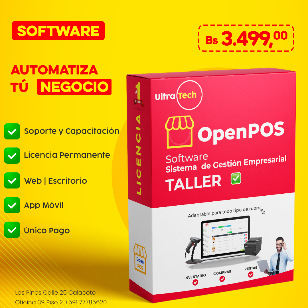 Licencia Taller (mecanico - celular - computadora)